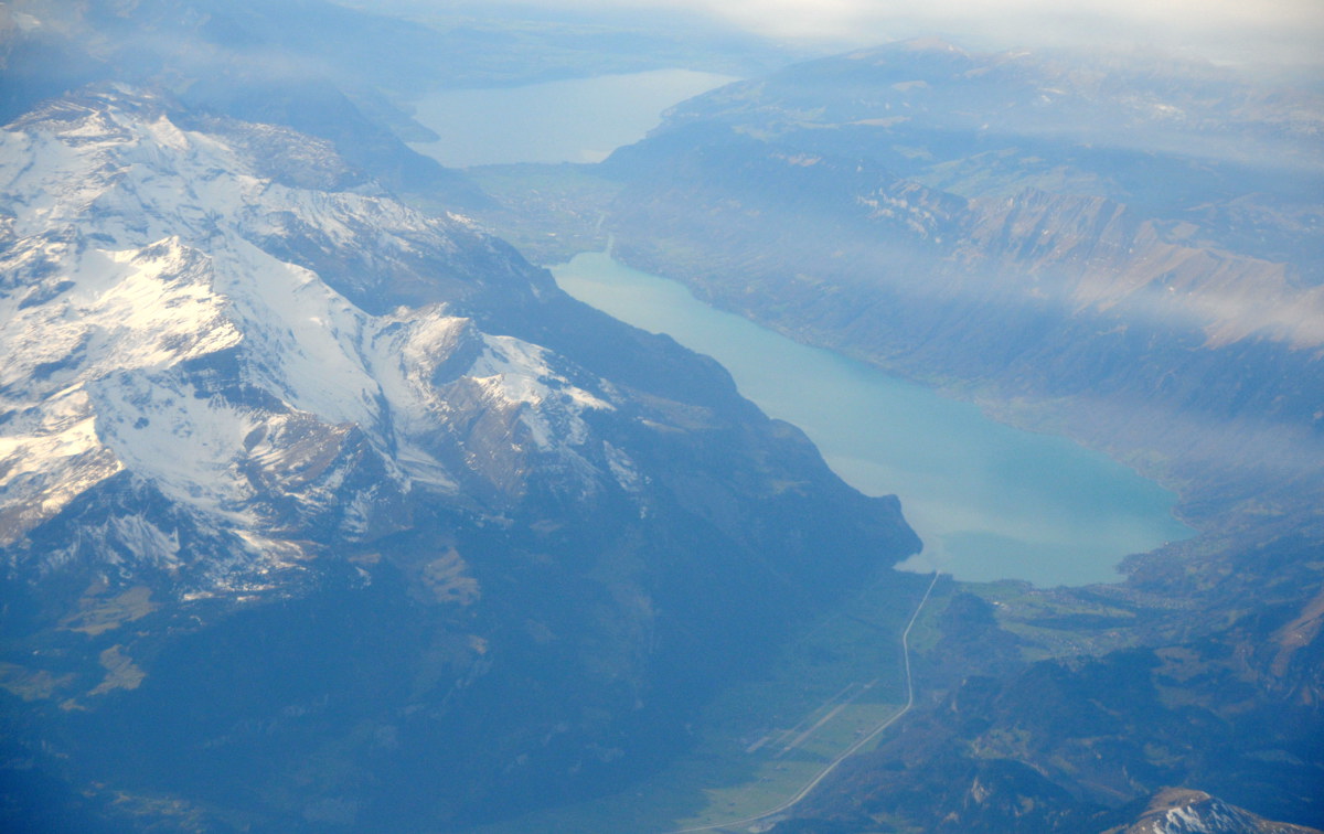 L'' Oberland bernese dall'' alto.